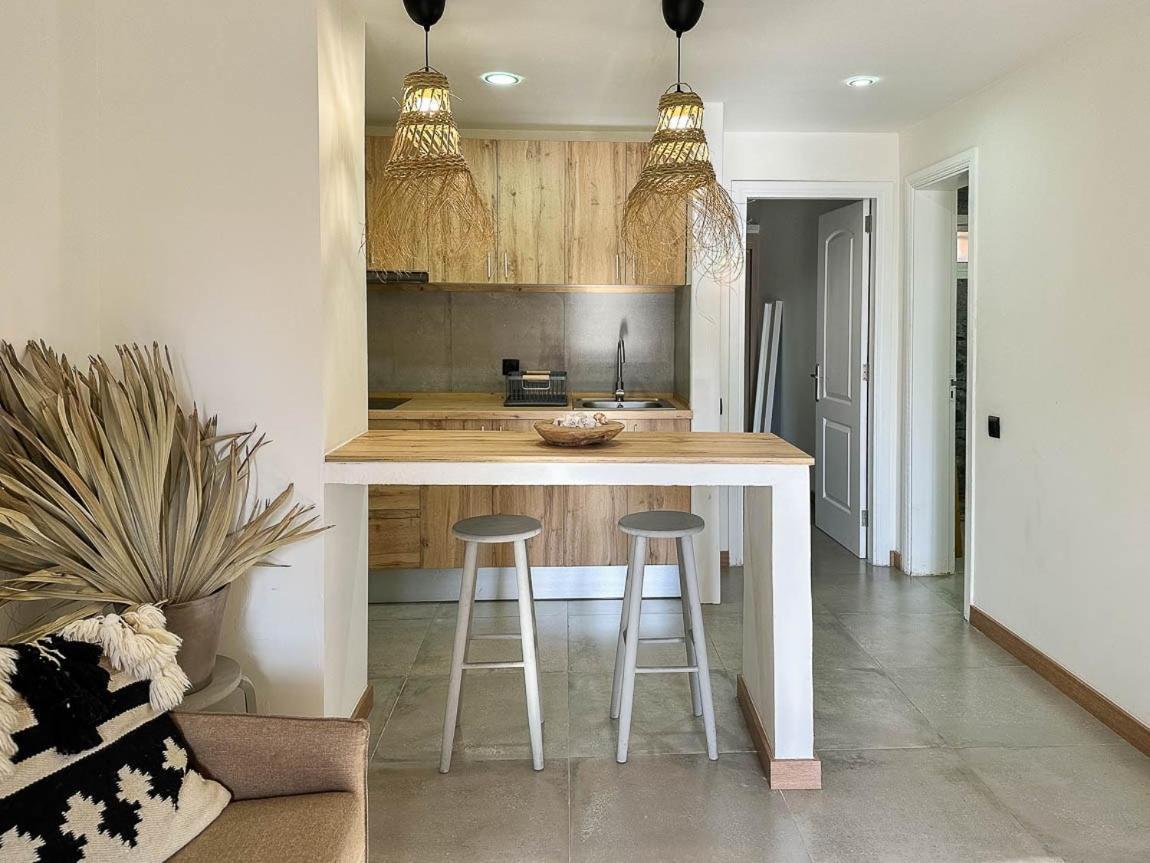 马斯帕洛马斯Casa Buenavida - Coqueto Apartamento Reformado, Piscina Y Terraza公寓 外观 照片